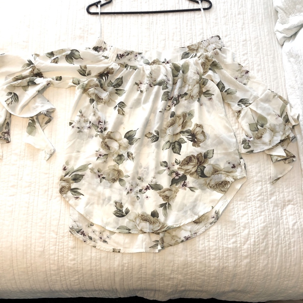 Oscar-St off shoulder Top Size XL (16) - Picture 4 of 6